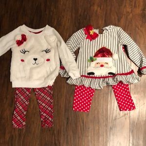 Two Christmas outfits